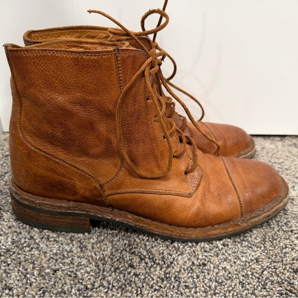 Other - Men's Brown CLIF Leather Boots size 39.5 EUC